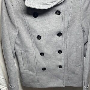 H&M Gray Wool Blend Jacket